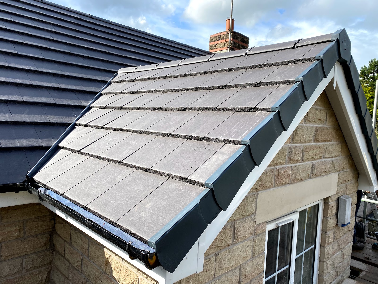 Completed roof in Lancashire